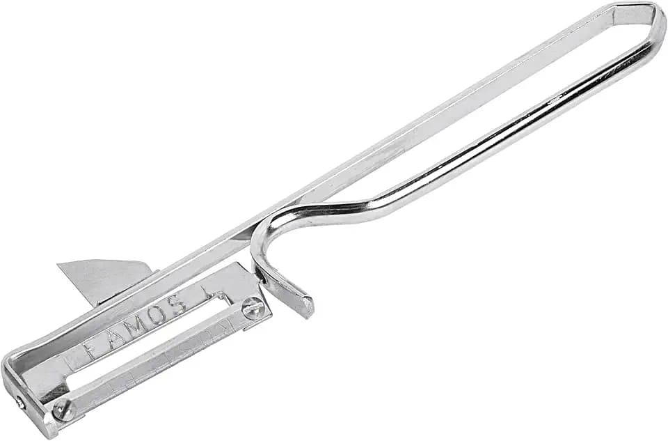 Westmark Swivel Vegetable & Fruit Peeler (Famos) with Stainless Steel Blade, Precision Swivel Kitchen Peeler with Integrated Potato Eye Remover, Potato Peeler, Apple, Lemon & Others