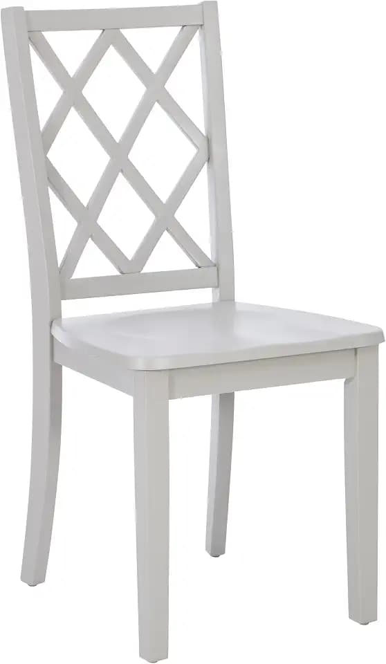 Powell Conolly Soft Grey Dining Side Chair
