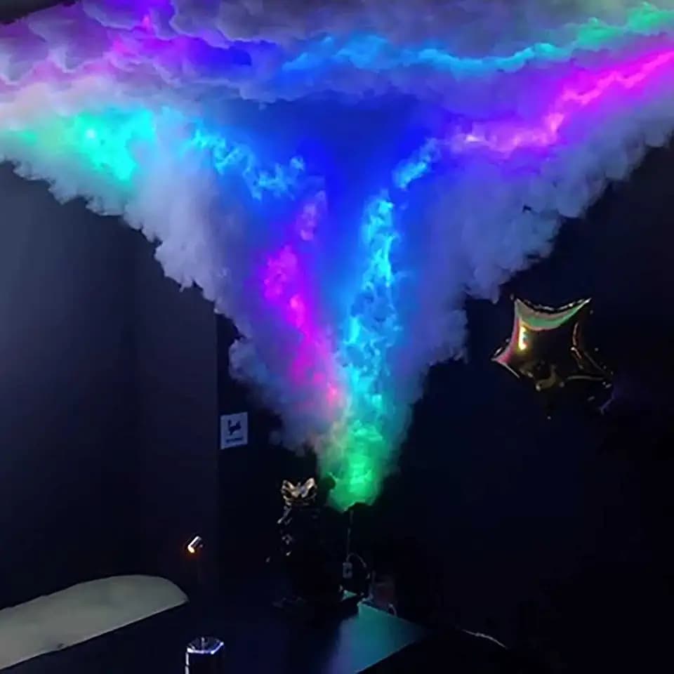 32FT Led Clouds for Ceiling, 3D Cloud Lights for Bedroom