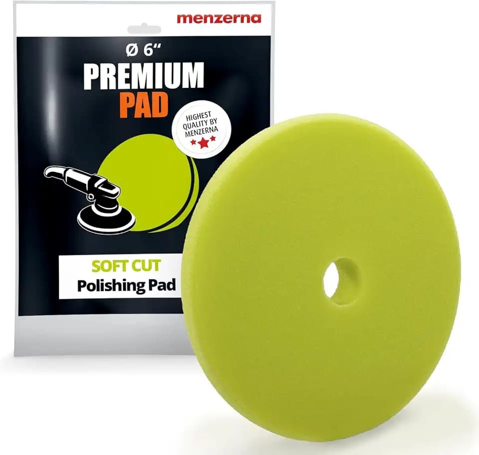 menzerna Soft Cut Polishing Pad 6" por finishes