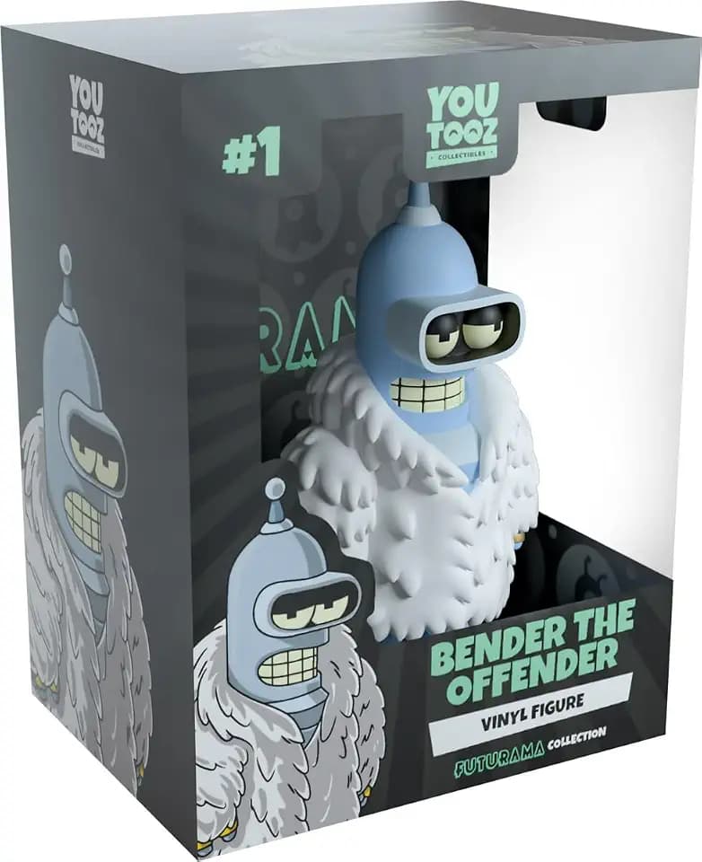 Youtooz Futurama Bender the Offender Vinyl Figure, 5.3"
