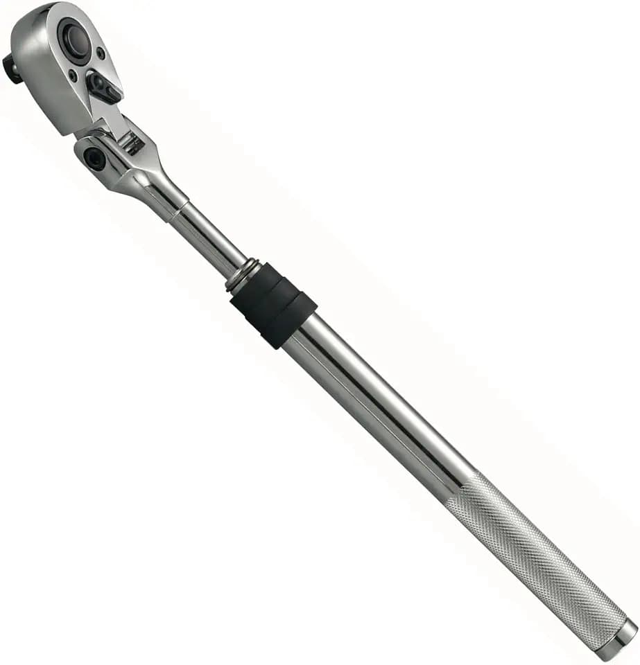1/2" Drive Ratchet – 13.7–19.2" 6-Stage Extendable Handle, 90T Flex Head, Quick Release, Chrome Vanadium