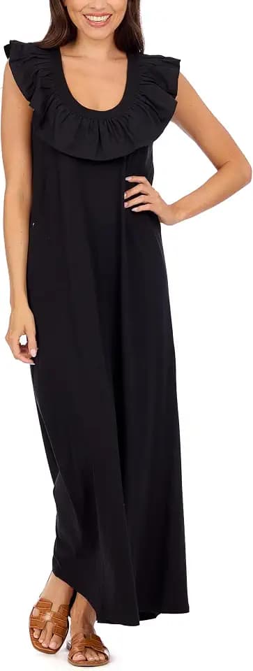 Mud Pie Women's Women's Kimi Ruffle Maxi Dress