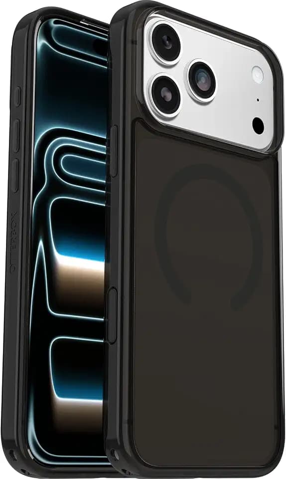 OtterBox Symmetry MagSafe Hülle für iPhone 18 Pro Max/17 Pro Max, Schwarz | Stoßfest und sturzsicher, Schützende Hülle, 3x getestet nach Militärstandard, Keine Einzelhandelsverpackung