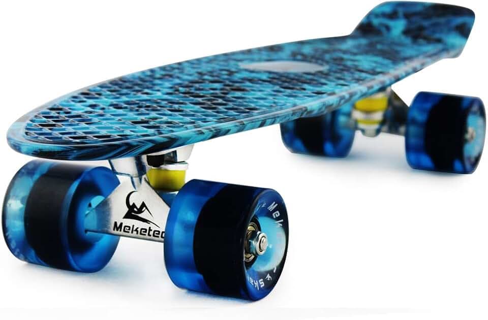 Skateboards Complete 22 Inch Mini Cruiser Retro Skateboard