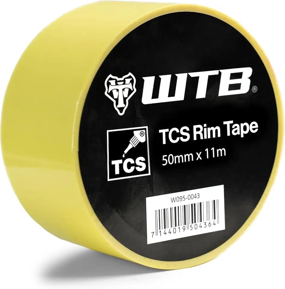 WTB Tubeless Bicycle Rim Tape (50mm x 11m) Easy Tubeless Setup & Airtight Seal, Compatible with All Tubeless Rims