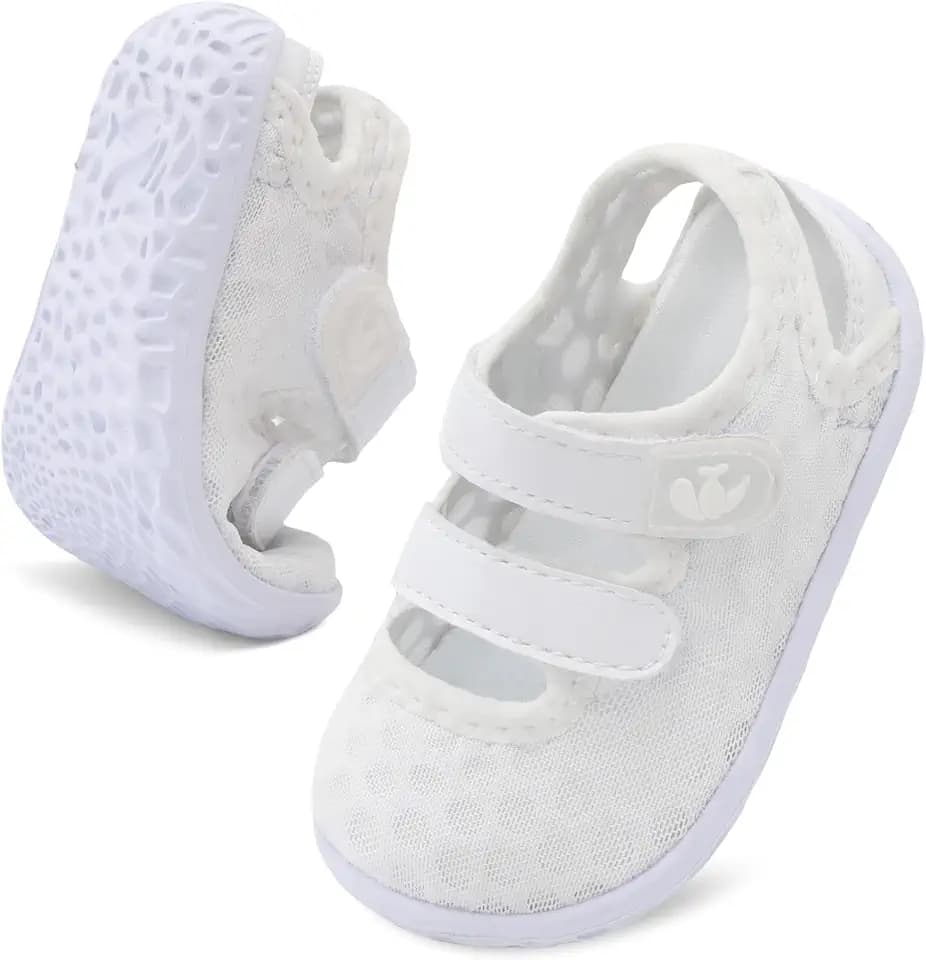 FEETCITY Baby Water Shoes Flexible Quick Dry Aqua Socks Breathable Infant Sandals Boys Girls Summer Beach Swim Shoes Lightweight