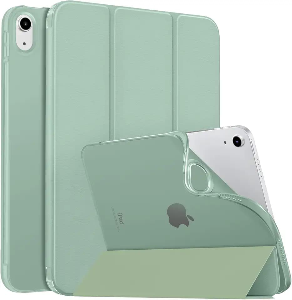 MoKo Hülle für iPad (A16) 11./10. Gen (2025/2022), Lychee Tequila Grün