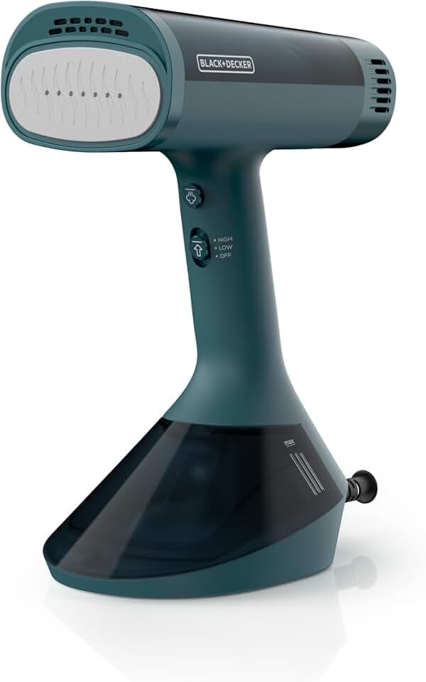 BLACK+DECKER VacuSteam Handheld Garment Steamer, 1400W