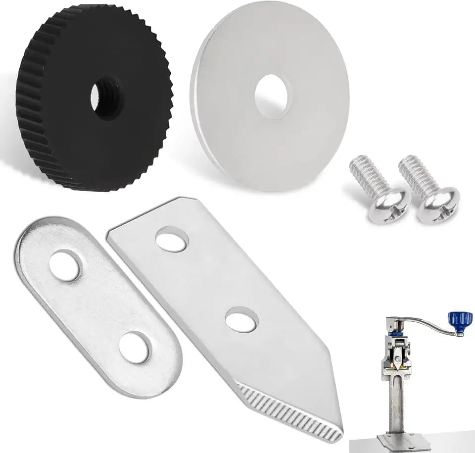 KT1100 Knife and Gear Replacement Kit Compatible with Ed-lund 1, 1S, 2, S-11 Commercial Manual Can Opener Heavy Duty - Quality Materials for Long Service Life