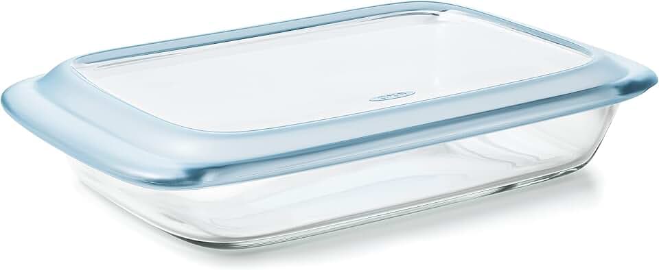OXO Good Grips Glass Baking Dish with Lid - 3 Qt Capacity, 9x13