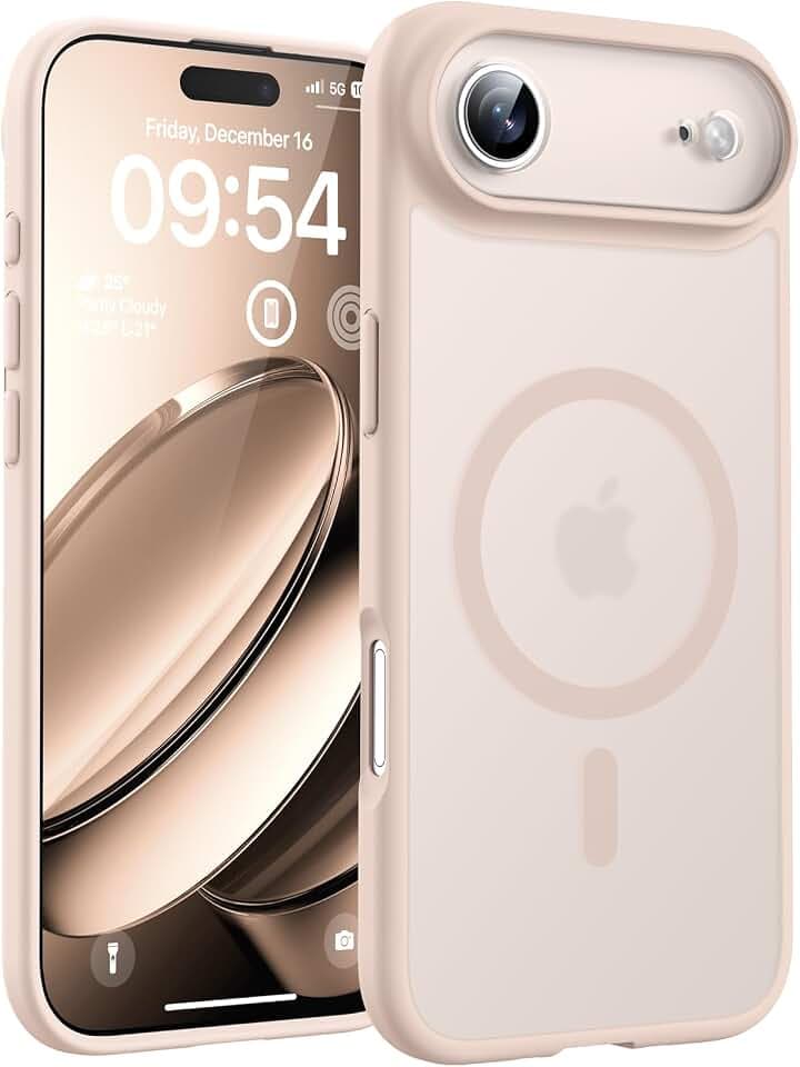 TOCOL für iPhone Air Hülle, Kompatibel mit MagSafe, Wüstensand