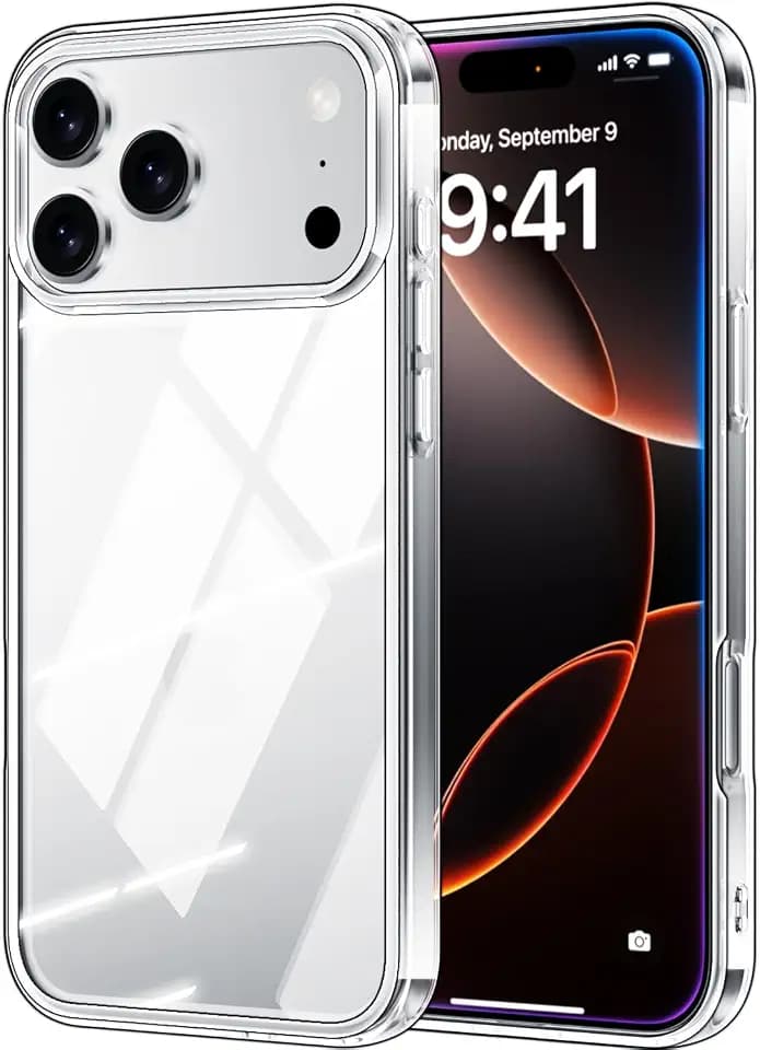 X-level für iPhone 17 Pro Max Hülle, Weiches Dünn Case, Durchsichtige