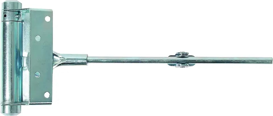 Alberts 417758 Tür- und Torschließer | selbstschließend | galvanisch blau verzinkt | Höhe 100 mm | Länge 242 mm