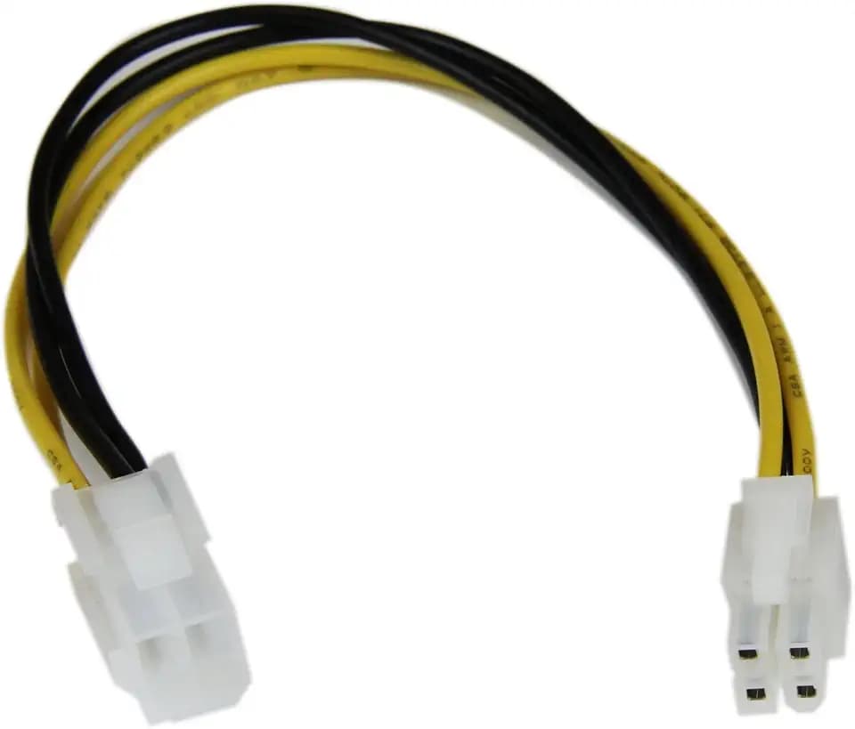 StarTech ATX 4-Pin CPU-Verlängerungskabel (Stecker/Buchse)