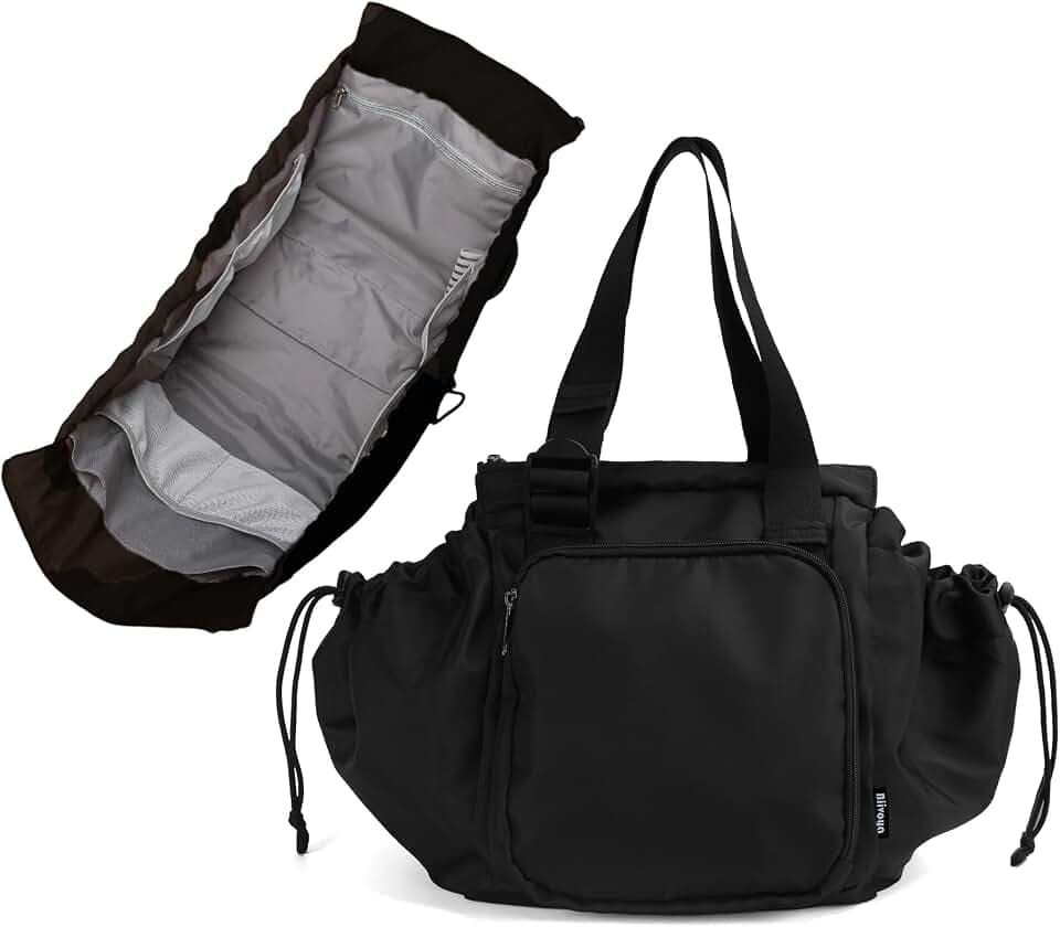 Everyday Bag Tote for Women, Spacious Diaper Bag with 16 Pockets, Durable Travel Bag, Sleek Work Shoulder Bag