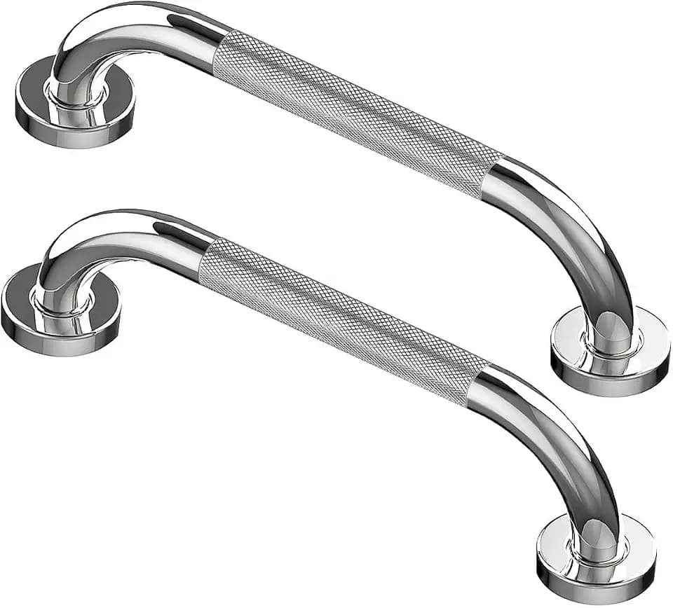Howdah 2 Stück Haltegriffe für Senioren 30 CM Wand Verchromt Edelstahl