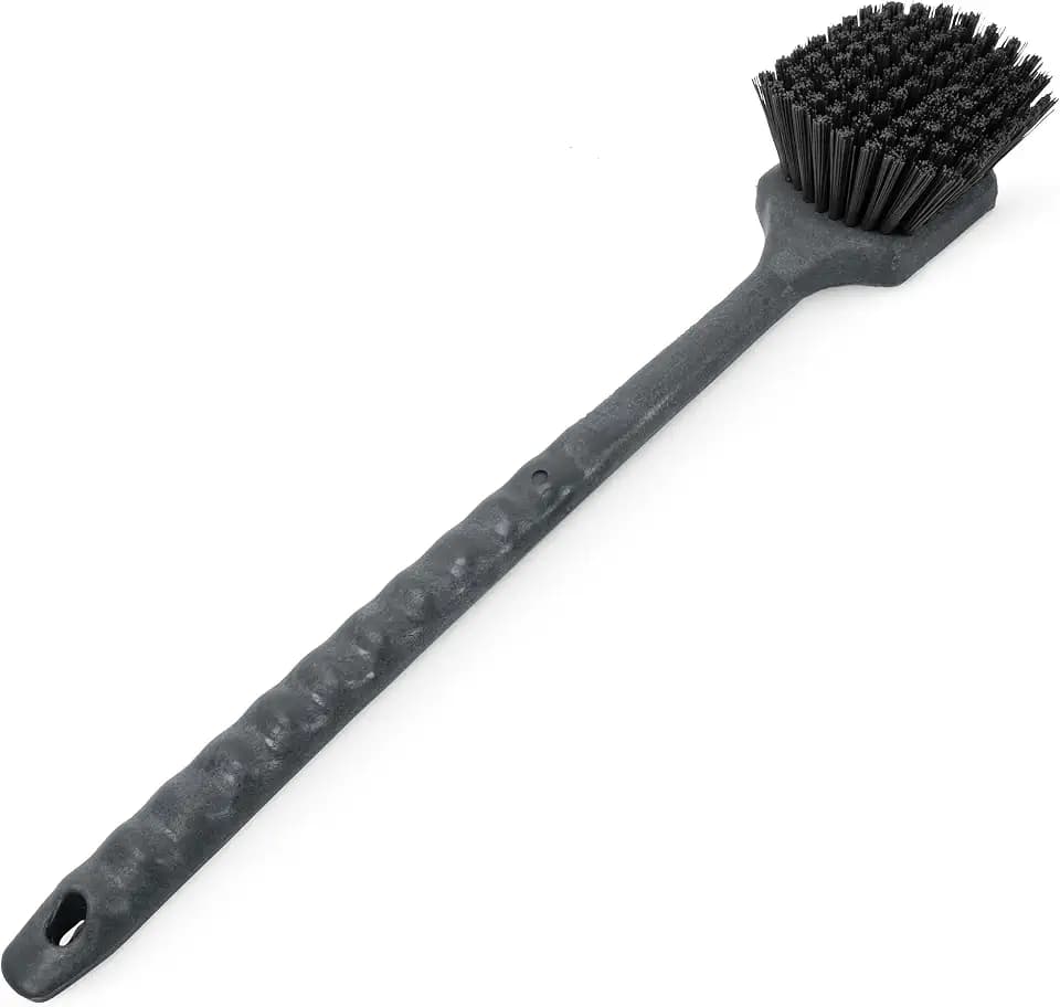 SPARTA 20 Inch Floater Scrub Brush, Polybutylene Bristles, Black, 6-Pack