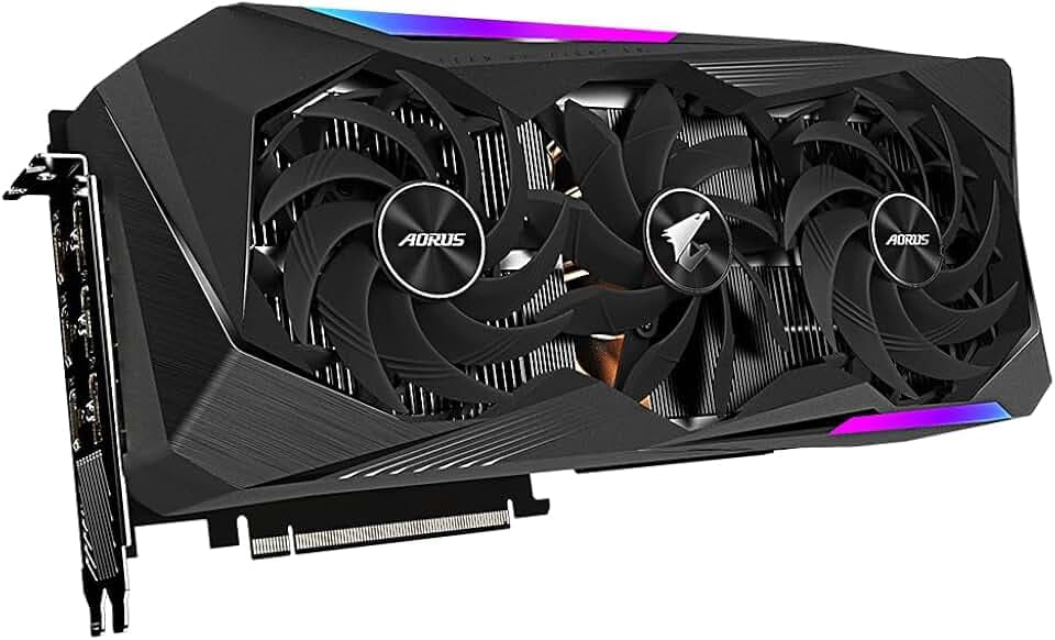Gigabyte AORUS GeForce RTX 3070 Ti Master Grafikkarte, 8 GB, GV-N307TAORUS M-8GD