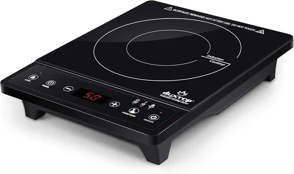 Duxtop Portable Induction Cooktop, Induction Burner 1800W 8500ST E210C2
