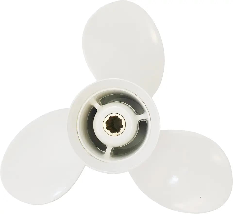 Yamaha Propeller for Outboard Motor 9.9HP 15HP 20HP/ Boat Outboard Propeller 9 1/4x9-J for Yamaha Engine 8 Tooth 63V-45945-00-EL 9.25x9