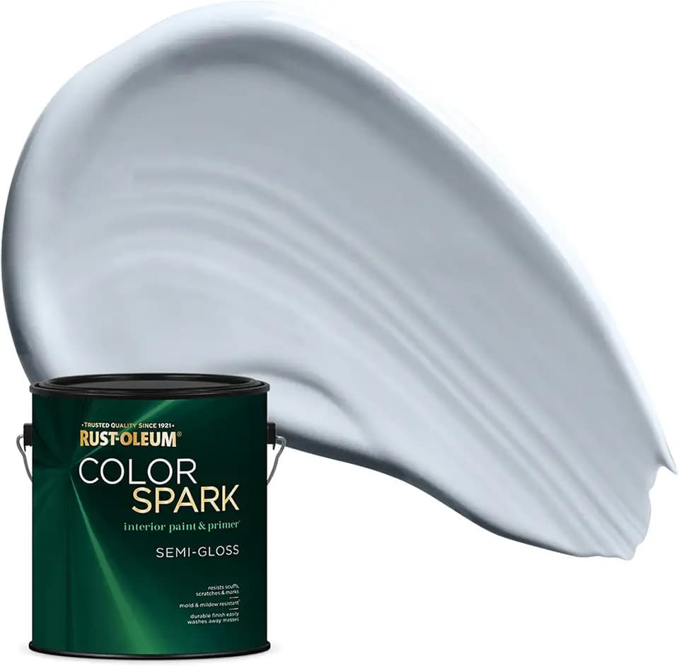 Rust-Oleum Color Spark Paint & Primer, Up in the Clouds, Semi-Gloss