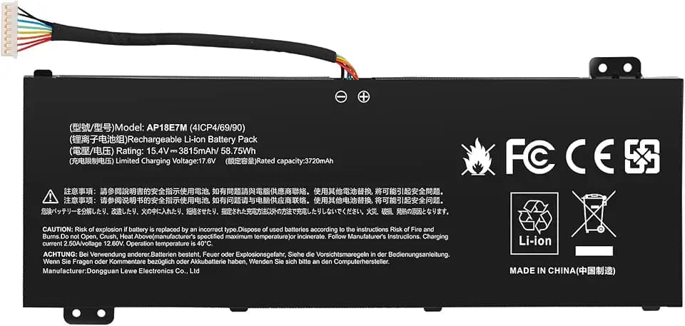 AP18E7M AP18E8M Laptop Akku Ersatz für Acer itro5 N515-52 N515-54 N515-55 N515-43 N515-44 N515-45 N517-51 AN517-52 Series für acer Nitro 5 Akku