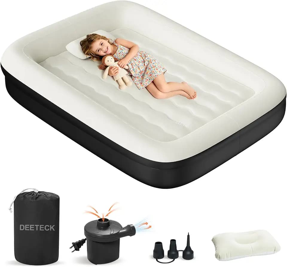 Inflatable Toddler Travel Bed 64inch