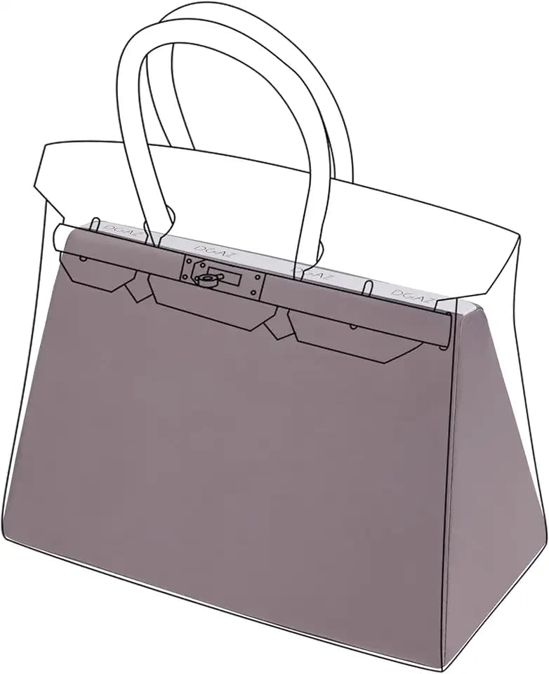 DGAZ Silky Pillow Shaper Insert for Birkin Bag(Konjac purple,BK25 Sellier)