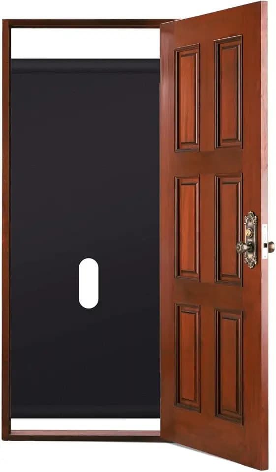 Glory Hole Wall Doorway Kit, Adjustable Height Comfort Door Curtain,Portable Temporary Wall Partition Fits Most Standard Door Sizes, Durable Curtain Set.Provide Fun and Excited