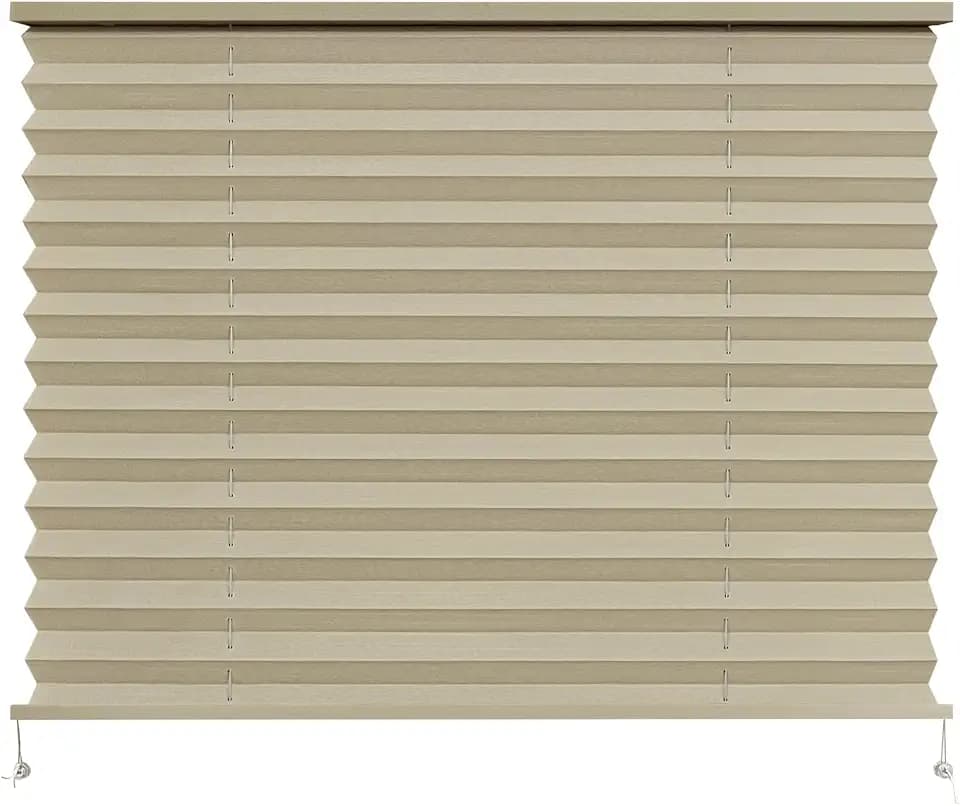 Dulepax RV Blinds,RV Pleated Shades,RV Blinds Pleated Shades, 32" W x 24" L Cappuccino RV Window Shades,Camper Blinds,RV Window Blinds for RV Camper Travel Trailers Motorhome's Window