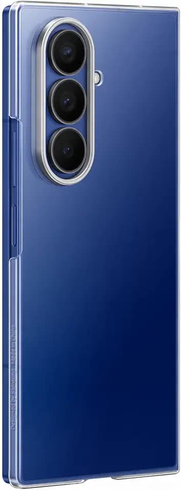 Samsung Clear Case EF-AF966 für das Galaxy Z Fold7, Handyhülle inklusive Displayschutzfolie, Durchsichtig, Kratzfest, Schlankes Design, Transparent