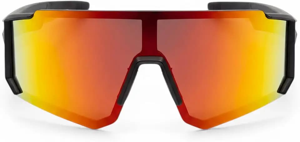 Nilox Glen Smarte Sportbrille, Open-Ear-Audio, Integrierte Lautsprecher, Siri & Google Sprachsteuerung, Blaulichtfilter-Gläser, Ergonomisches & Robustes IPX5 Design