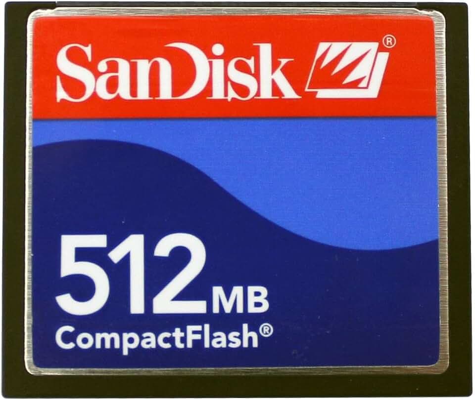 SanDisk 512 MB CompactFlash Karte