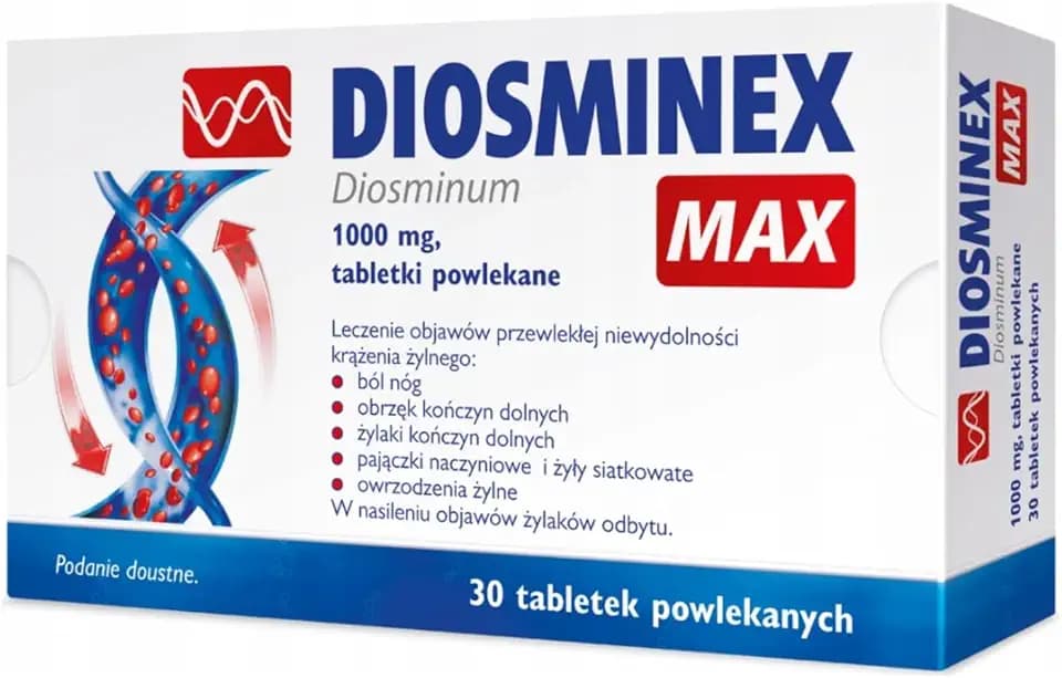 Diosminex Max 1000 mg 30 Tabletten