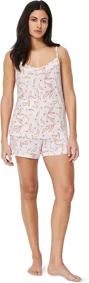 Amazon Essentials Women's Modal-Blend Pajama Set, Camisole with Shorts