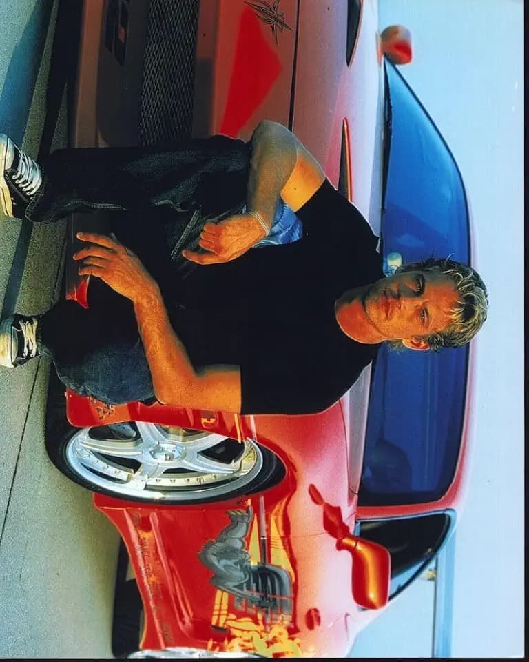Paul Walker In Front Of Car In The Fast And The Furious Photo Print (8 x 10) - Item # MVM56320