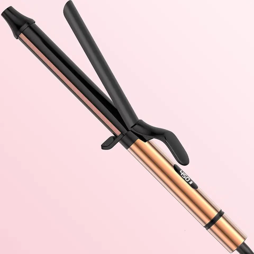 MESCOMB Dual Voltage Curling Iron - 1.25 Inch Curling Iron