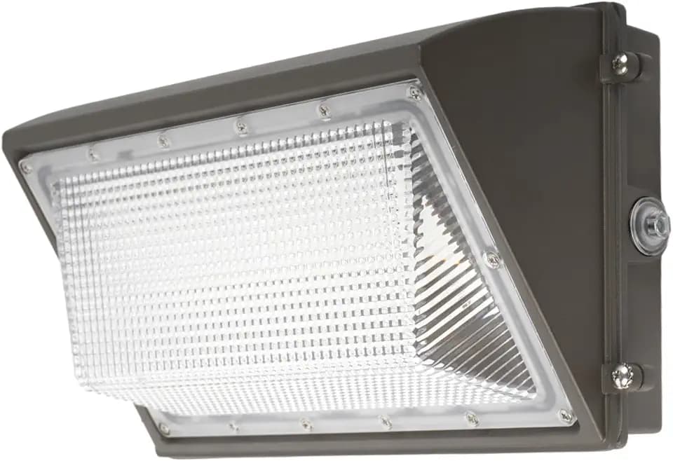 60W LED Wall Pack Light with Dusk to Dawn Photocell 160lm/W IP65