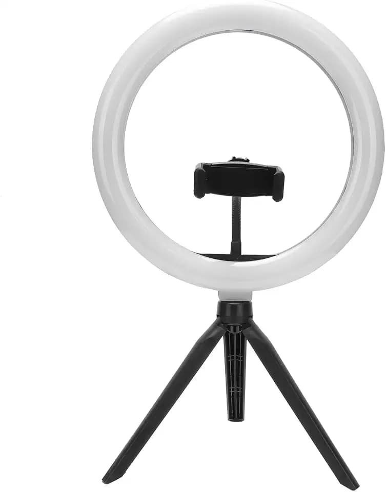 LED-Ringfülllicht Dimmbares Fotografie-Make-up-Ringlicht mit Mobilem Stativhalter,Schminkspiegel/Schminktisch