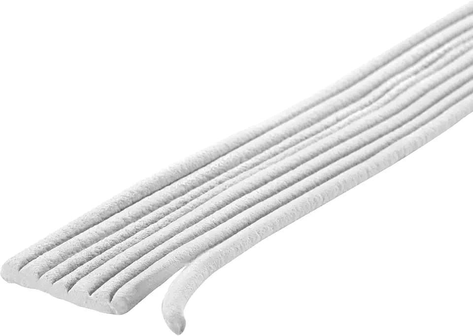 M-D Building Products Replaceable Caulk Cord Weatherseal: Quick and Effective Solution for Sealing Small Gaps, Cracks, and Protecting Against Drafts and Moisture (71520) (White) (90 ft)