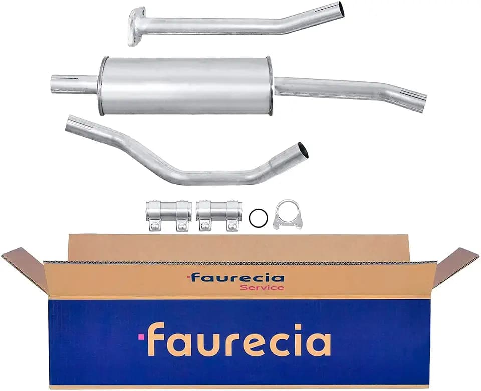 HELLA 8LC 366 025-441 Mittelschalldämpfer - Easy2Fit® Kit - mitte