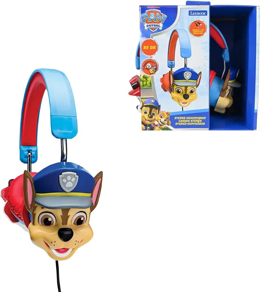 Lexibook, PAW Patrol Chase, Stereo-Kopfhörer, blau, HP015PA2