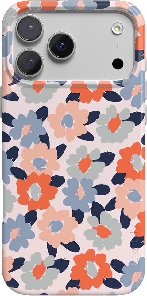 Casely iPhone 17 Pro Max Case | Field of Flowers | Pastel Floral | Compatible with MagSafe | Classic Ultra Slim Design