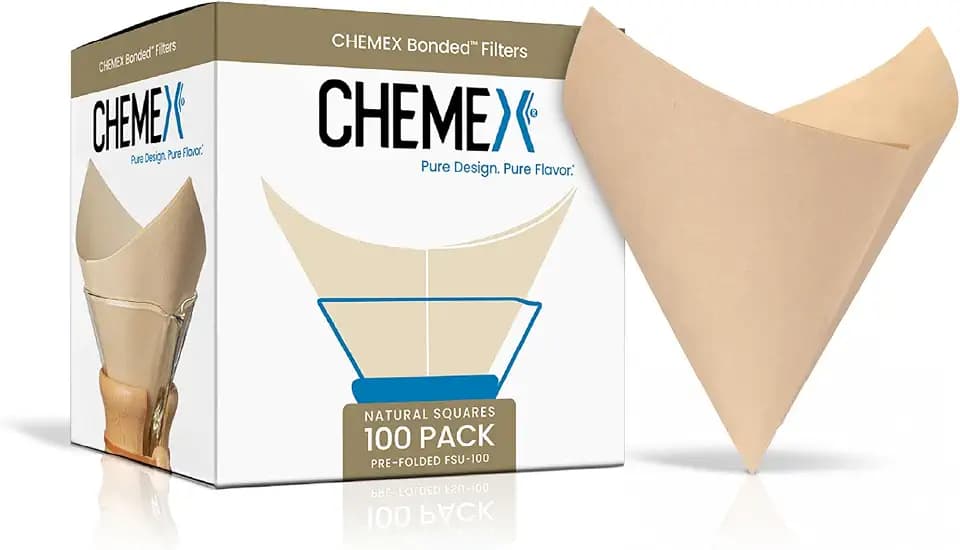 Chemex Unbleached, Pour Over FSU-100, 100ct