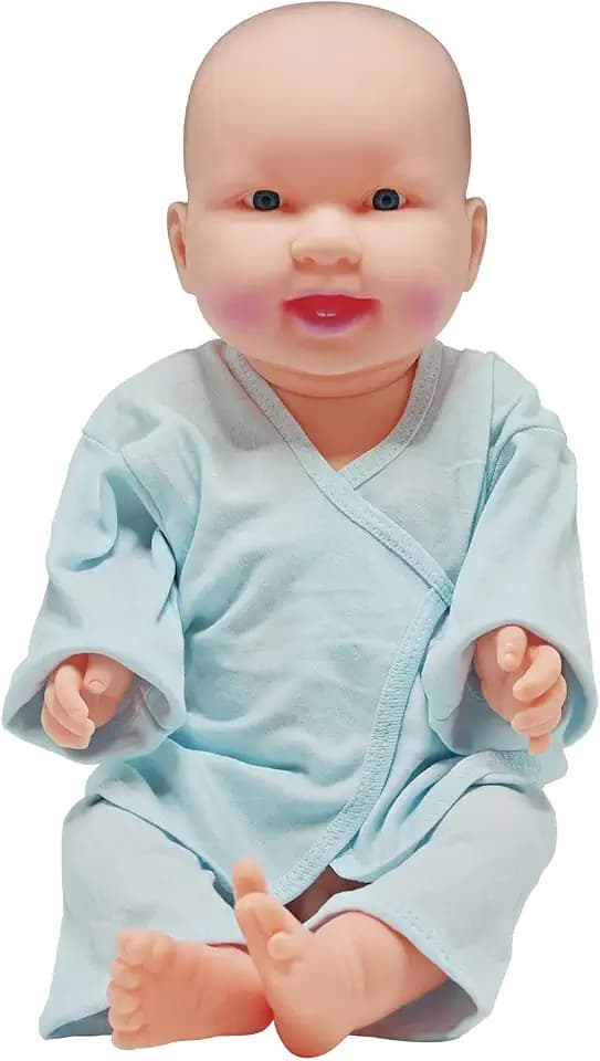 DRXRD Training Infant Manikin, Life-Size 20" Newborn Nursing Manikin with Movable Head & Limbs, Medical Education Model for Nursing & Midwifery Training