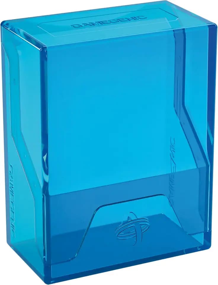 Gamegenic Bastion 50+ XL Deck Box - Compact, Secure, and Perfectly Organized for Your Trading Cards! Safely Protects 50+ Double-Sleeved Cards, White Color, Made