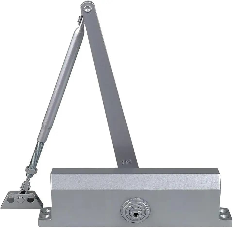 Dynasty 3000 Series Door Closer, Sprayed Aluminum, Spring 3
