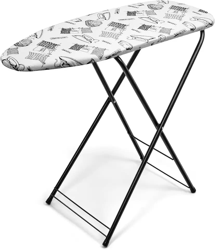 Duwee 13"×35" Ironing Board Small with Heat Resistant Cover Thicken Padding