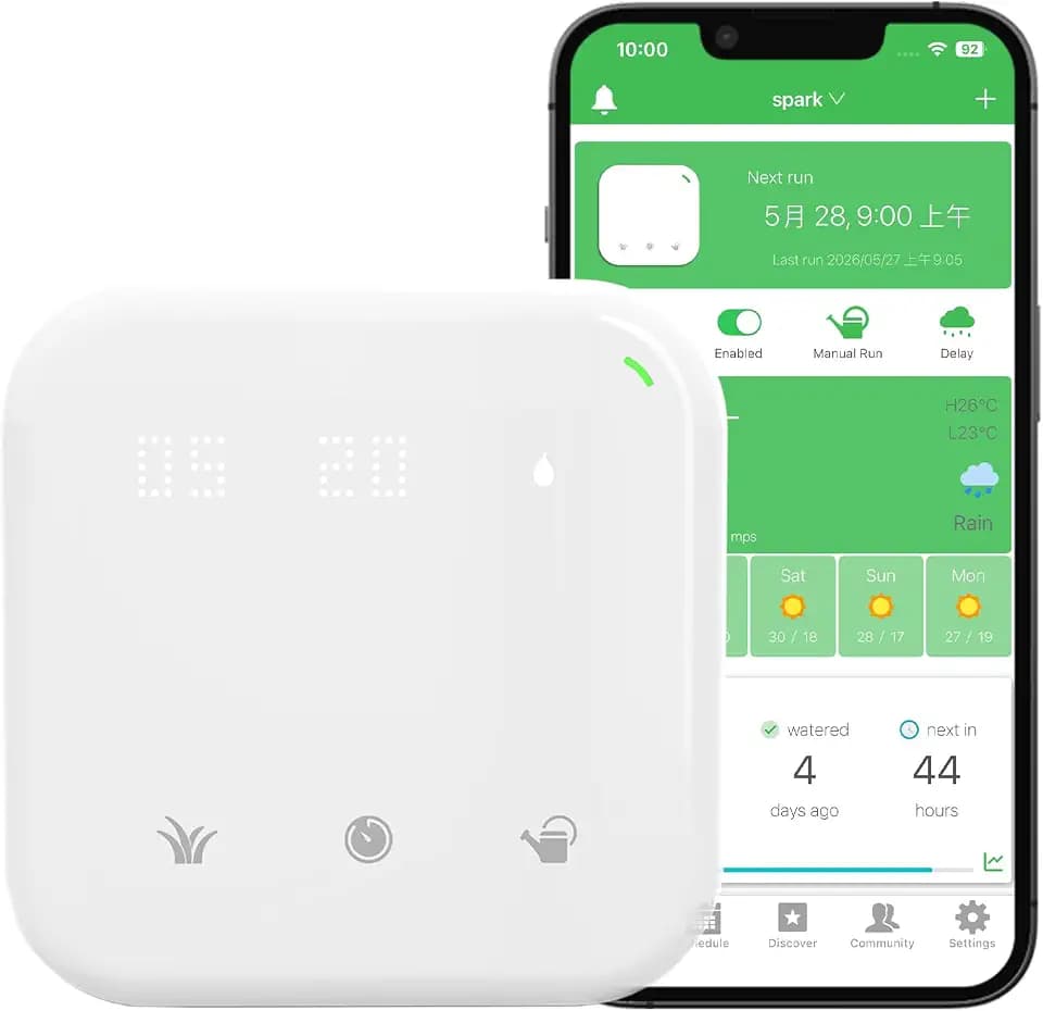 Netro Spark 16 Zonen Bewässerungscomputer WLAN App-Steuer Für Rasen Garten